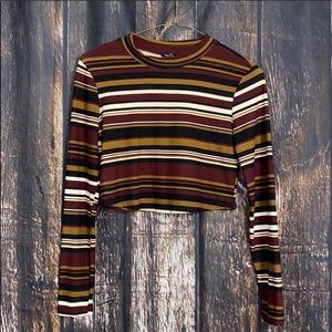 ⭐️ 3/$20 Striped CROP TOP